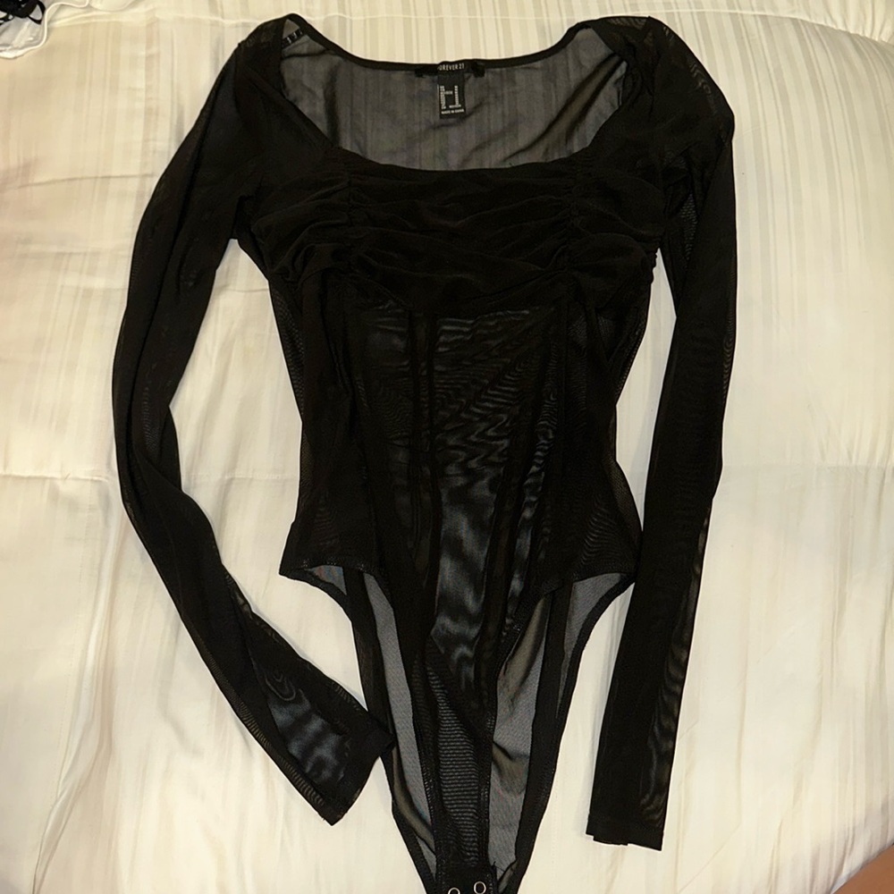 Forever 21 Sheer bodysuit